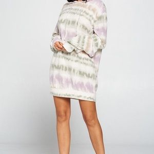 Terry Brushed sweater dress